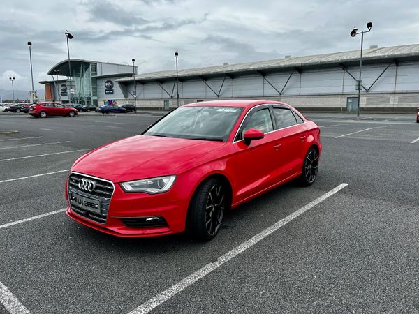 Audi A3 Saloon, Petrol, 2014, Red