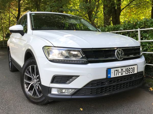 Volkswagen Tiguan SUV, Diesel, 2017, White