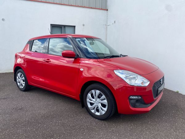 Suzuki Swift Hatchback, Petrol, 2021, Red