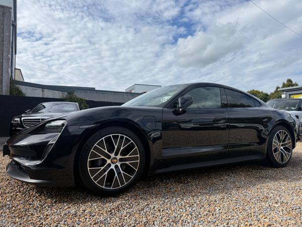 Porsche Taycan Saloon, Electric, 2021, Black