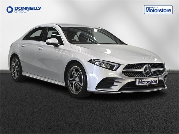 Mercedes-Benz A-Class Saloon, Diesel, 2021, Silver