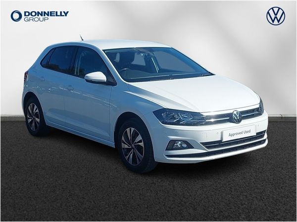 Volkswagen Polo Hatchback, Petrol, 2021, White