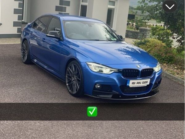 BMW 3-Series Saloon, Diesel, 2016, Blue