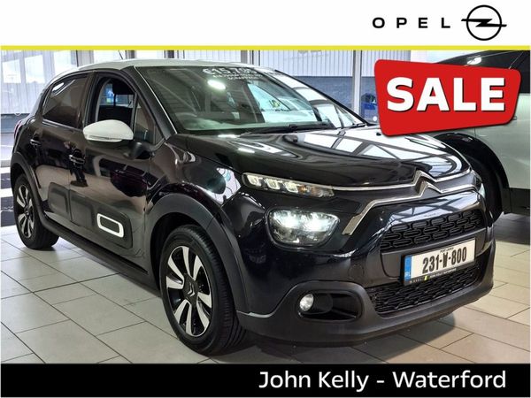 Citroen C3 Hatchback, Petrol, 2023, Black