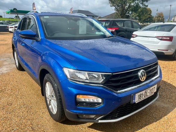 Volkswagen T-Roc SUV, Petrol, 2018, Blue