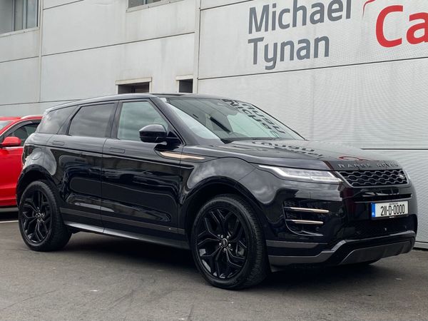 Land Rover Range Rover Evoque SUV, Petrol Hybrid, 2021, Black