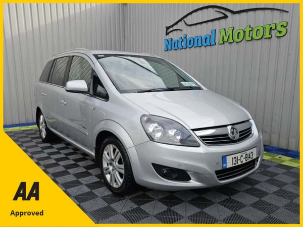 Vauxhall Zafira MPV, Diesel, 2013, Silver
