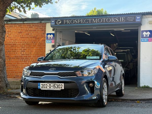 Kia Rio Hatchback, Petrol, 2020, Blue