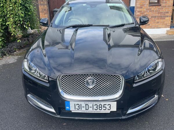 Jaguar XF Estate, Diesel, 2013, Black