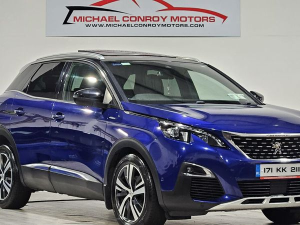 Peugeot 3008 SUV, Diesel, 2017, Blue