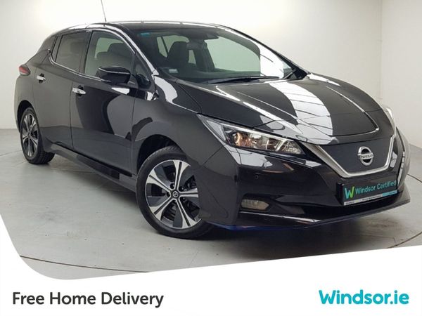 Nissan Leaf Hatchback, Electric, 2021, Black