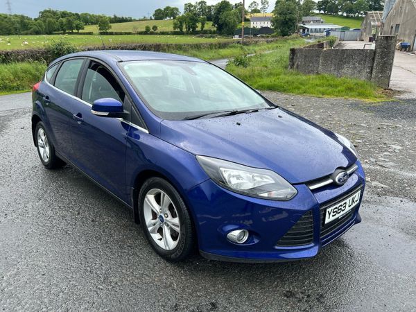 Ford Focus Hatchback, Diesel, 2014, Blue