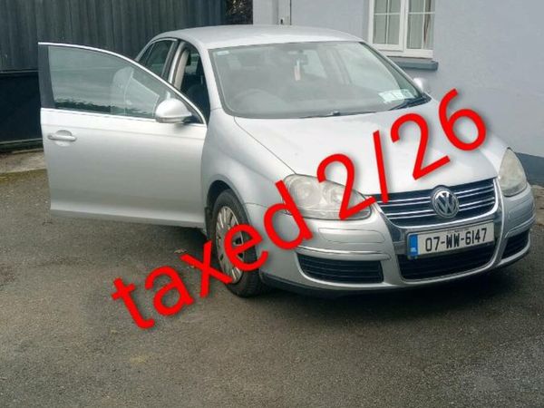Volkswagen Jetta Saloon, Petrol, 2007, Silver