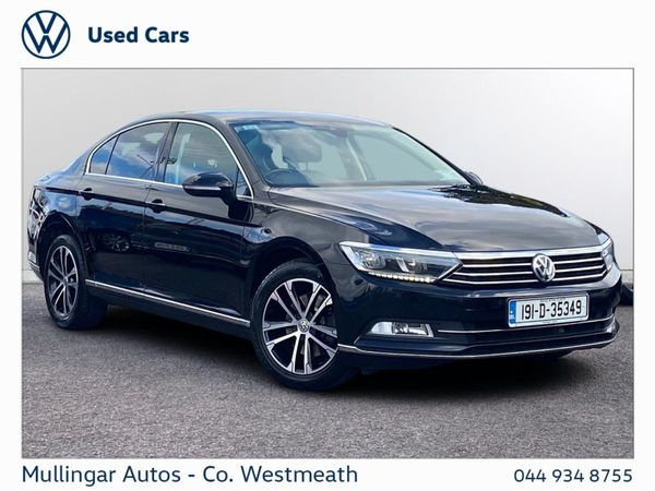Volkswagen Passat Saloon, Diesel, 2019, Black