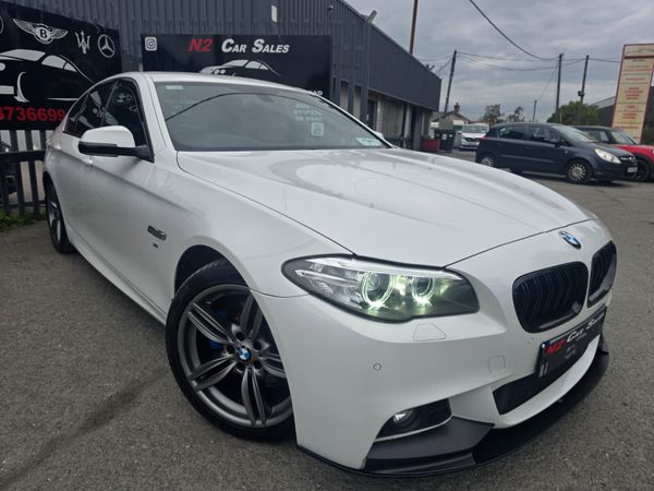 BMW 5-Series Saloon, Diesel, 2015, White