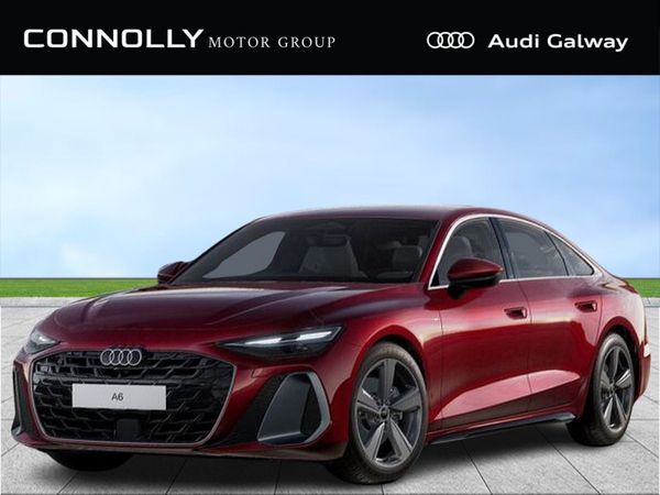 Audi A6 Saloon, Diesel, 2025, Red