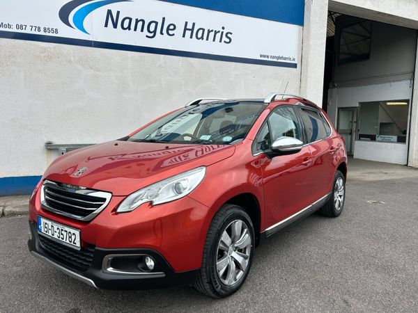 Peugeot 2008 SUV, Diesel, 2015, Red