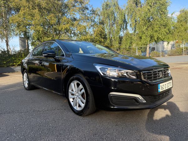 Peugeot 508 Saloon, Diesel, 2016, Black