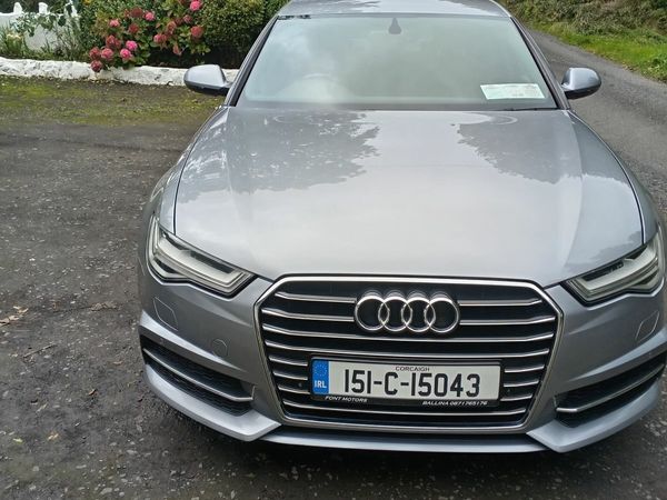 Audi A6 Saloon, Diesel, 2015, Grey
