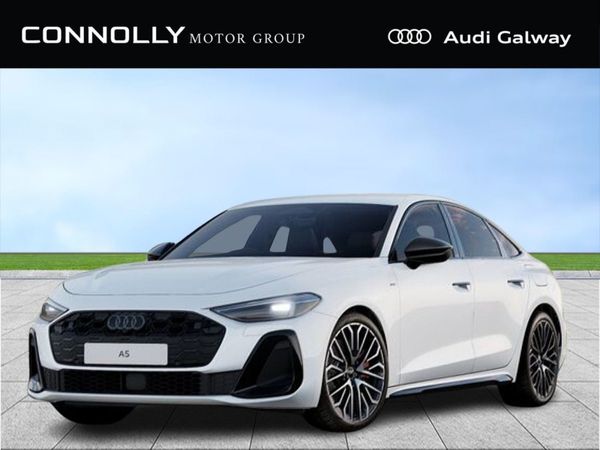 Audi A5 Saloon, Petrol Plug-in Hybrid, 2025, White