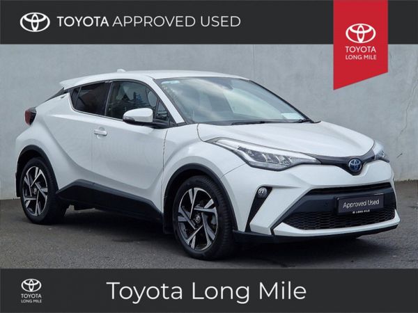 Toyota C-HR SUV, Petrol Hybrid, 2022, White
