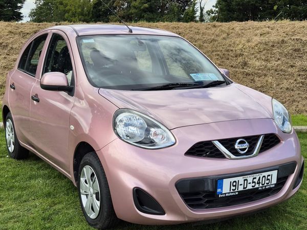 Nissan March Hatchback, Petrol, 2019, Pink