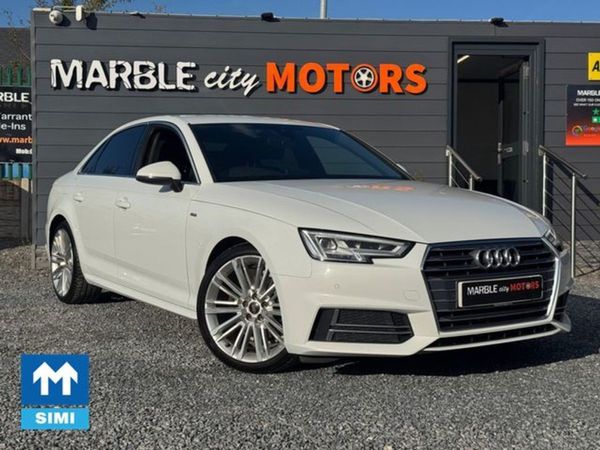 Audi A4 Saloon, Diesel, 2018, White
