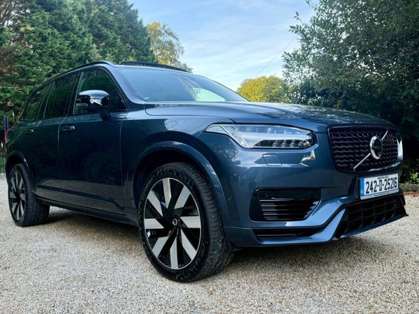 Volvo XC90 SUV, Petrol Hybrid, 2024, Blue