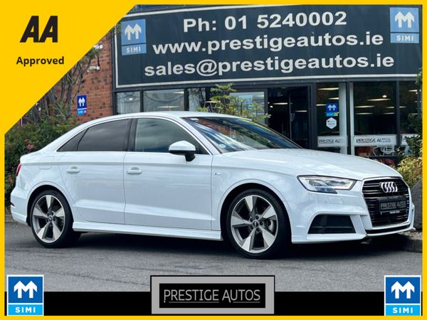 Audi A3 Saloon, Petrol, 2018, White