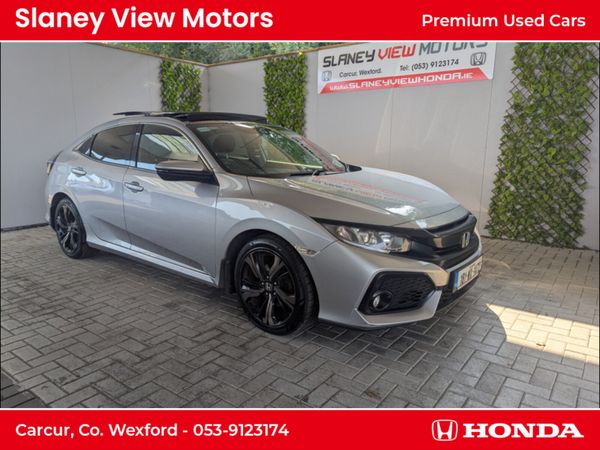 Honda Civic Hatchback, Petrol, 2018, Silver