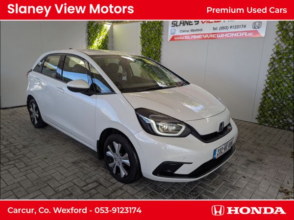 Honda Jazz Hatchback, Petrol Hybrid, 2023, White