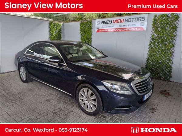 Mercedes-Benz S-Class Saloon, Diesel, 2015, Blue