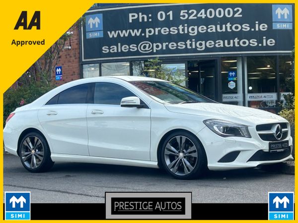 Mercedes-Benz CLA Coupe, Petrol, 2015, White