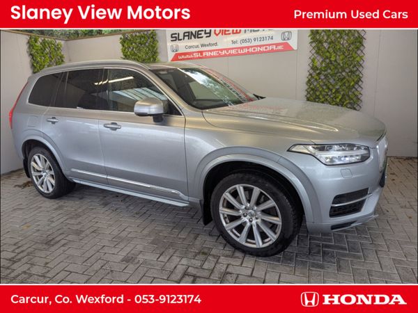 Volvo XC90 Estate, Petrol Plug-in Hybrid, 2017, Silver