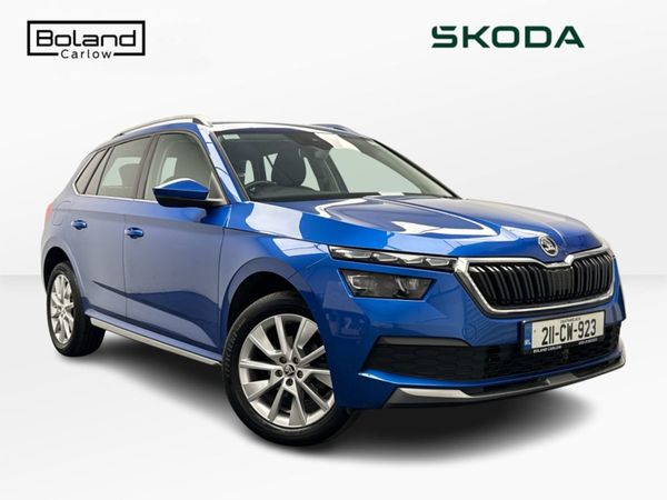 Skoda Kamiq Hatchback, Petrol, 2021, Blue