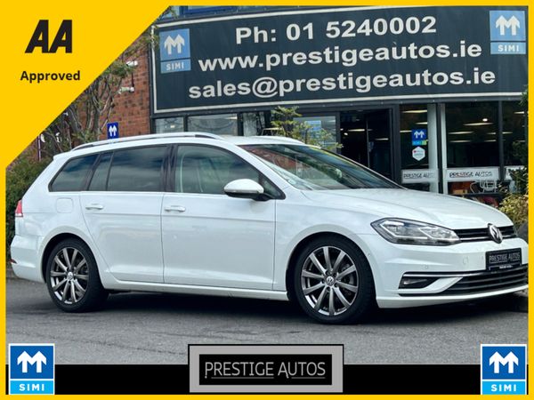 Volkswagen Golf Estate, Diesel, 2019, White