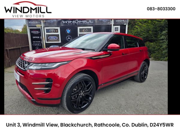 Land Rover Range Rover Evoque SUV, Petrol Plug-in Hybrid, 2020, Red