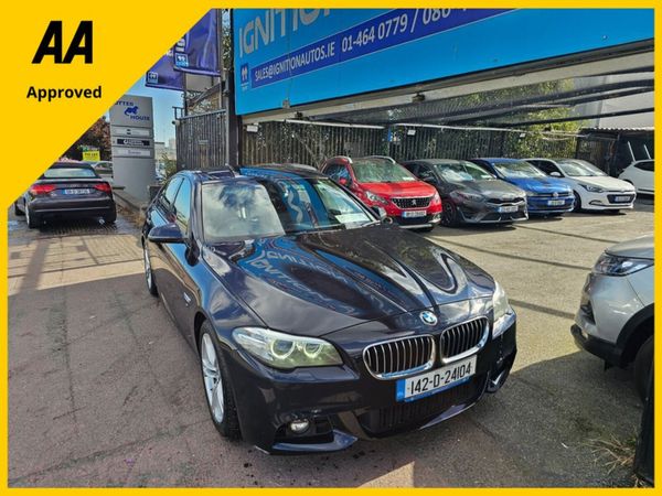 BMW 5-Series Saloon, Diesel, 2014, Black