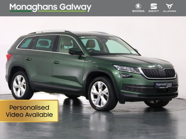 Skoda Kodiaq Estate, Diesel, 2019, Green