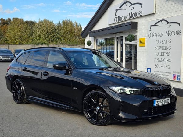 BMW 3-Series Estate, Petrol Plug-in Hybrid, 2022, Black