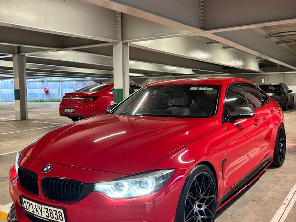 BMW 4-Series Coupe, Petrol, 2017, Red