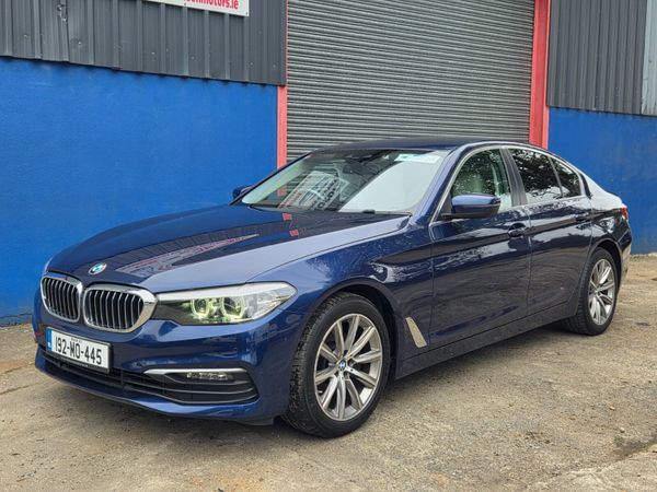 BMW 5-Series Saloon, Diesel, 2019, Blue