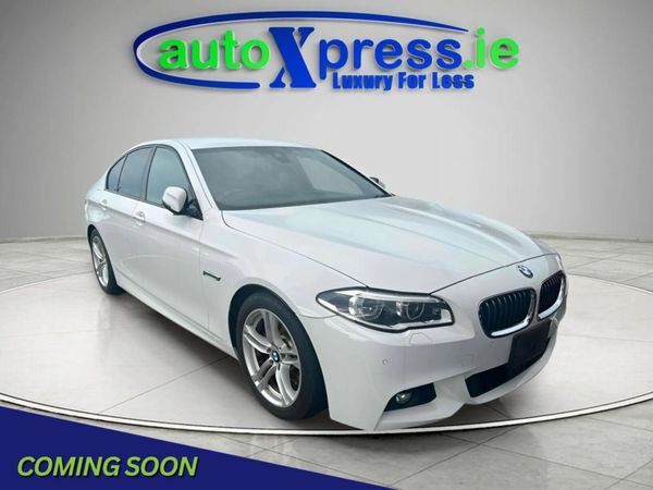 BMW 5-Series Saloon, Diesel, 2016, White