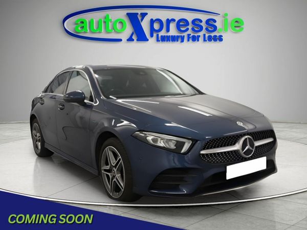 Mercedes-Benz A-Class Saloon, Petrol Plug-in Hybrid, 2021, Blue