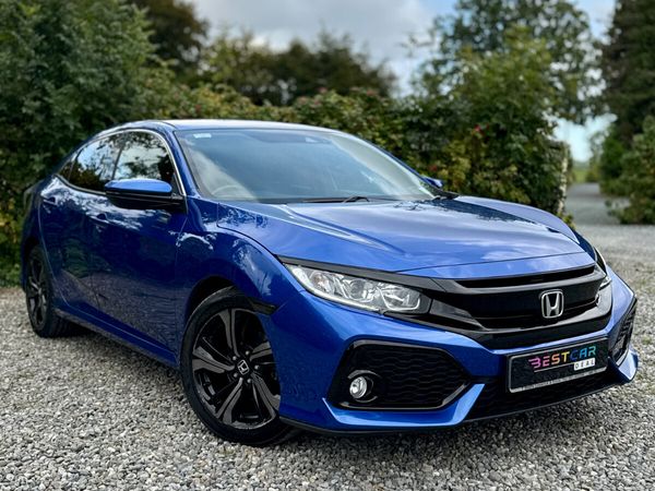 Honda Civic Hatchback, Petrol, 2019, Blue