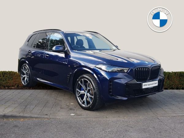 BMW X5 SUV, Petrol Plug-in Hybrid, 2025, Blue