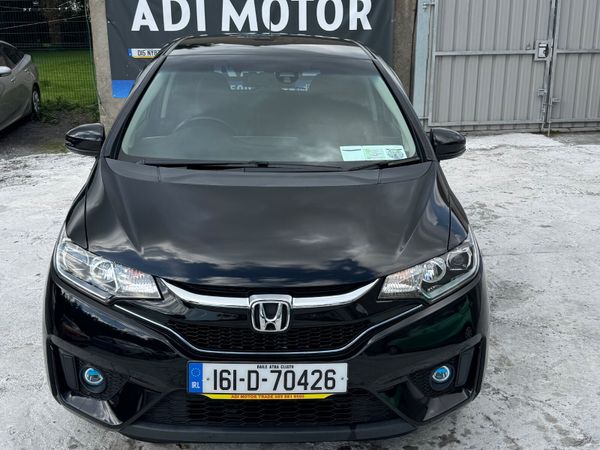 Honda Fit Hatchback, Petrol Hybrid, 2016, Black