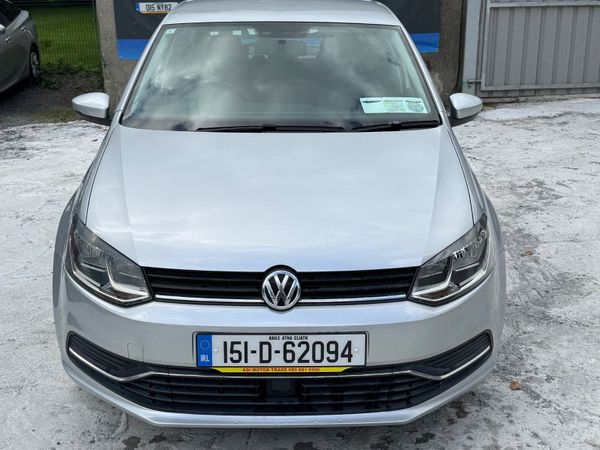 Volkswagen Polo Hatchback, Petrol, 2015, Silver