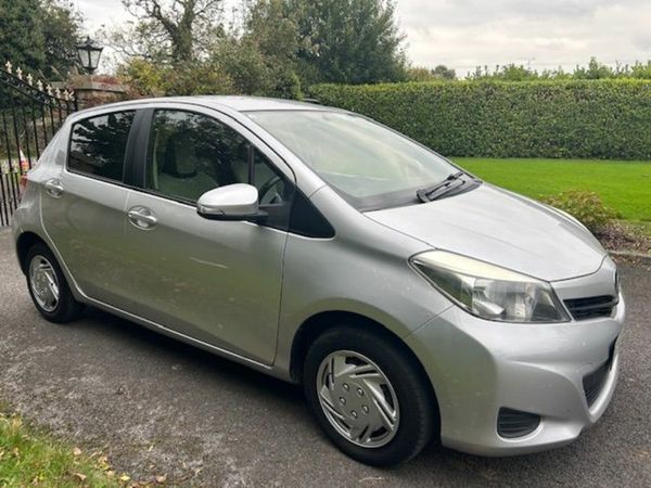 Toyota Vitz Hatchback, Petrol, 2013, Silver