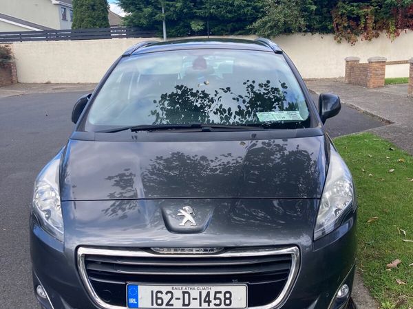 Peugeot 5008 MPV, Diesel, 2016, Grey